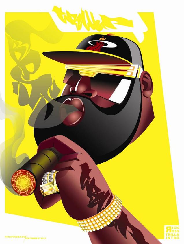 Rick Ross by Philip Cozma